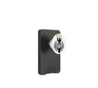 8647 Subtle Floral 86 47 Zebra Animal Protest Resist Art PopSockets PopWallet for MagSafe
