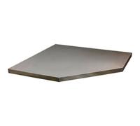 865mm Stainless Steel Worktop For Modular Corner Cabinets