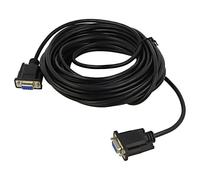 86604 cable D-sub 9pin female, PVC L on both sides: 10m black DELOCK
