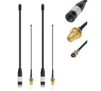 868MHz Antenna 10dBi Gain for Meshtastic LoRa Long Range Soft Whip Antenna, 17cm Omni SMA Male Black (2 Pack)
