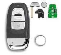 868MHZ For Audi A4 A5 A6 S5 S7 Q3 Key 3 Buttons Remote Car Key Fob Fccid: 8T0959754D with Key Ring