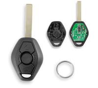 868MHZ For BMW 3 5 6 7 X3 X5 Z3 Z4 Z8 Series E46 E39 E60 E63 E64 E38 E83 E53 E36 E85 E52 For BMW E60 Key BMW E46 Key 3 Buttons Remote Car Key Fob with Key Ring