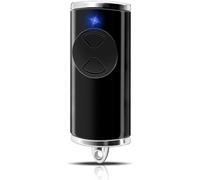 868MHz Remote Control Handheld Transmitter with 2 Buttons, Remote Control for Hörmann 2 Channel HSE2-868-BS, HSE4-868-BS, HS1-868-BS, HS4-868-BS, Quick Copy Code, with Battery