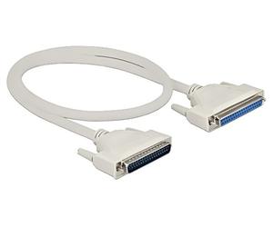 86910 cable D-sub 37pin female, D-sub 37pin male L: 0.5m beige DELOCK