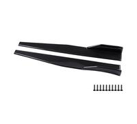 86CM Car Rear Bumper Lip Trim Protector Side Skirts Cover Black Protection For Cars Spoiler Splitter Rocker Wings Vehicle Side Skirt(Carbon Fibre)
