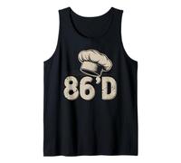 86'd Funny Chef Term Junior Culinary Chef Cook Restaurant Tank Top