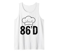 86'd Funny Chef Term Junior Culinary Chef Cook Restaurant Tank Top