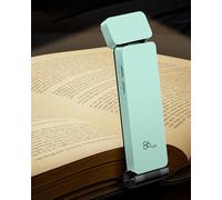86lux Book Light, Rechargeable Clip-On LED Reading Light for Bed