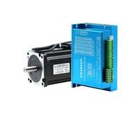 86mm 8.5N.m Nema 34 86HB250-118B Closed-loop Step Servo Motor Hybird Close Loop 2-phase Stepper Driver SW6 HBS86H / SW8 HBS860H(With HBS86H Driver)