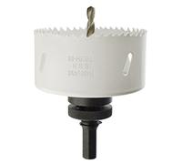 86mm HSS Hole Saw Holesaw BiMetal Blade Cutter Drill and Drill Adaptor Arbor