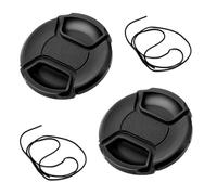 86mm Lens Cap for Pentax FA 150-450mm f/4.5-5.6 ED Lens-2PCs | 86mm Lens Cover, Snap-On, for Sigma 85mm f/1.4 DG HSM Art, Center Pinch, Lens Protector, with String