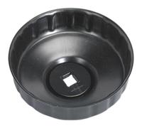 86mm Oil Filter Cap Wrench - 18 Flutes - 3/8" Sq Drive - Low Profile Design