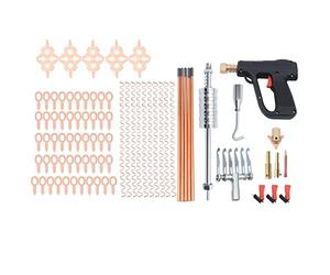 86pcs DIY Dent Repair Tool Kit,Welder Dent Puller, Paintless Dent Puller Tools Slide Hammer,Kit Steel Dent Repair Remover Tool for Automobile Sheet Metal Repair Machines and Shaping Machine