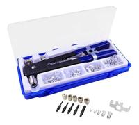 86pcs Hand Rivet Tool Set Mother Puller Manual Ram Nut M3 M4 M5 M6 M8 Automotive Tools for Thick Sheet Steel