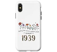 86th Birthday Making The World A Better Place Since 1939 Case for iPhone X/XS