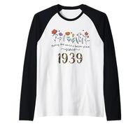 86th Birthday Making The World A Better Place Since 1939 Raglan Baseball Tee