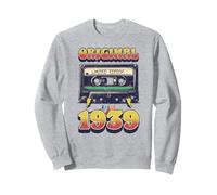 86th Birthday Retro Vintage 1939 Men Women Sweatshirt