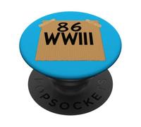 86WWIII - Cancel The War Before It Cancel Us - Make Peace PopSockets Adhesive PopGrip