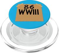 86WWIII - Cancel The War Before It Cancel Us - Make Peace PopSockets PopGrip for MagSafe
