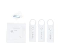 86x86mm Hotel Card Electric Switches Push Button Insert Electrical Power Control Panel with 3 Cards Building Insert Switches