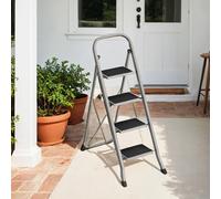 (87.5x47x126cm) Step Ladder, 2-Step Ladder, Folding Ladder, Safety Lock, Space-Saving Storage, Holds up to 150 kg
