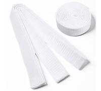 87 Inch Karate Belt,220cm Solid Rank Martial Arts Belts,Uniform Belt Universal Fit for Judo Karate Taekwondo Wrestling Black