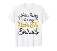 87 Year Old dad Birthday It's My Dad's 87th Birthday T-Shirt