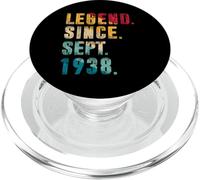 87 Year Old Gifts Legend Since September 1938 87th Birthday PopSockets PopGrip for MagSafe