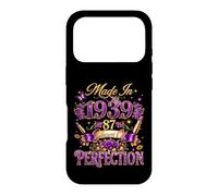 87 Year Old Made in 1939 Retro Floral 87th Birthday Women Case for iPhone 17 Pro