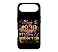 87 Year Old Made in 1939 Retro Floral 87th Birthday Women Case for iPhone Air