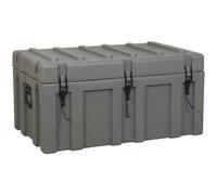870 x 530 x 425mm Outdoor Waterproof Storage Box - 131L Heavy Duty Cargo Case
