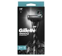 8700216074308 Gillette Mach3 Charcoal Maszynka do golenia (1 maszynka, 2 ostrza)