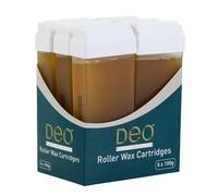 8707 - Deo Roller Wax Waxing Cartridge Refill Depilatory Large Head 100ml Soft Honey x 6