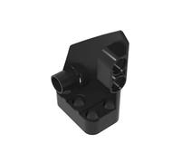 87086 Technology Decoration Technic Panel Fairing # 2 Small Smooth Short, Side B 10 Pieces GDS-1018 Compatible with Lego Building Blocks Color:Black