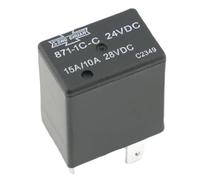 871-1C-C 24VDC 15/10A SPDT 5Pins 1 Form C Quick Connector Micro ISO Automotive Relay