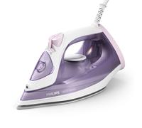 Philips Steam Iron 3000 Series DST3010/30 - 2,000 W, Constant Steam Output of 30 g/min, 140 g Steam Shock, Ceramic Ironing Sole, Vertical Steam, Purple/White