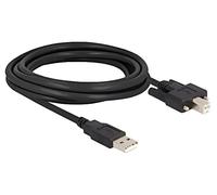 87215 Cable USB 2.0 USB A Male, USB B Male Gold Plated 3 Metre DELOCK