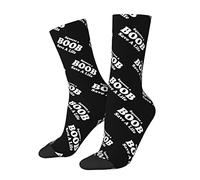 874 Athletic Socks, Squeeze A Boob Save A Life Work Socks Sustainable Men’S Socks Comfortable Walking Socks For Basketball Everyday Women 40cm