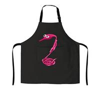 874 Baking Apron, Worm On A String Artist Apron Multi-Purpose Chef Apron With Pocket Kitchen Apron For Artist Home Kitchen
