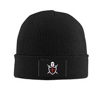 874 Beanie Hat, Knights Templar Helmet Cross Slouchy Thermal Hat Adjustable Beanie for Men Unisex for Women Teens Yoga