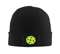 874 Beanie, Pickleball Sign Universal Thermal Hat Baggy Beanie Hat Unisex for Cycling Guys Hiking