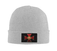 874 Brimless Hat, Templar Knight Symbol Cool Knitted Beanies Cap Breathable Knit Winter Hat Unisex for Daily Wear Hiking Headwear
