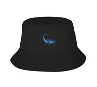 874 Bucket Hat Loch Ness Monster Fisherman Hat Unisex Bucket Sun Hats Uv Protection Beach Cap for Hiking Outdoor Travel