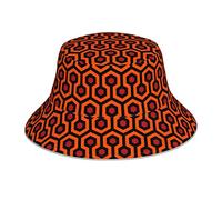 874 Bucket Hat Overlook Hotel Carpet The Shining Sun Hat Unisex Beach Hat Wide Brim Fisherman Sun Cap for Hiking Walking Activities