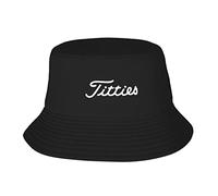 874 Bucket Hat Titties Golf Golfing Bucket Sun Hats Breathable Sun Hats Unisex Beach Cap for Travel Beach Outdoor