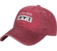 874 Denim Dad Hat Unique Print with The Dead South Band Logo Outdoor Cap Fashion Trucker Hat Adjustable Flatbrim Snapback Cap for Outdoor Sports Camping Travel