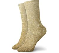 874 Men’S Socks, Gold Glitter Background Trainer Socks Warmer Athletic Socks Eco Friendly Work Socks For Football Everyday Women 40cm
