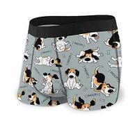 874 Men'S Boxer Shorts Novelty Boxer Shorts Beagle Active Dog Underpants Soft Men'S Boxer Briefs Breathable Men'S Shorts L