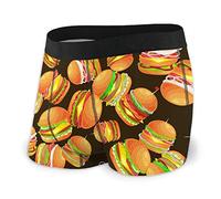 874 Men'S Boxer Shorts Tasty Burger Grilled Beef Underwear Boxer Hipster Men'S Shorts Fitted Men'S Underwear L