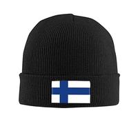 874 Mens Hats, Flag of Finland Comfortable Winter Hats Slouch Beanie Unisex for Gifts Mens Outdoor